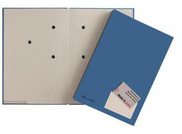 PAGNA Unterschriftsmappe 24205-01 mit 20 Fächern in Rot – DIN A4, Blauer Engel