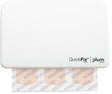 QUICKFIX Pflasterspender UNO 5532 weiß inkl. 45 elastische Pflaster – hygienisch einzeln verpackt