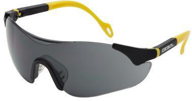 GEBOL Schutzbrille Safety Comfort – Klare Polycarbonat-Brille mit verstellbarem Nasenbügel