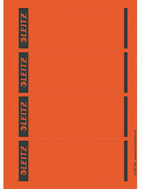 LEITZ Ordnerrückenetiketten 61,5 x 192 mm, 100 Stück, gelb, selbstklebend, für Laserdrucker