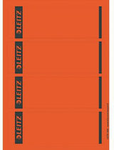 LEITZ Ordnerrückenetiketten 61,5 x 192 mm, 100 Stück, gelb, selbstklebend, für Laserdrucker