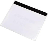 DJOIS Kennzeichnungshülle 170021 A4 quer – 10 Stück transparent PVC Sichttasche
