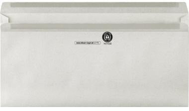 POSTHORN Briefumschlag DIN lang 220 x 110 mm, 100 % Recyclingpapier, selbstklebend, 1.000 Stück