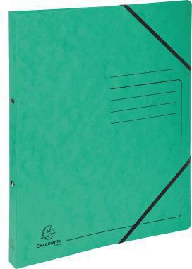Exacompta Ringbuch DIN A4 Colorspankarton blau, 2-Ring-Mechanik, 140 Blatt