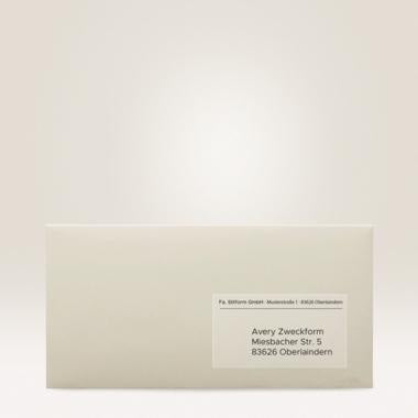 Avery Zweckform Adressetikett L4772-25 QuickPEEL transparent 300 Stück A4