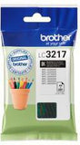 Brother Tintenpatrone LC3217BK Schwarz – Originalzubehör für ca. 550 Seiten