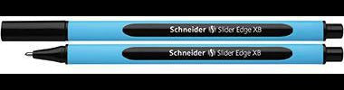 Schneider Slider Edge Kugelschreiber 0,7 mm schwarz dokumentenecht mit Viscoglide-Technologie