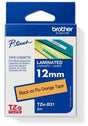 Brother Schriftbandkassette TZe-B31 12 mm x 5 m signalorange – Original P-touch Band