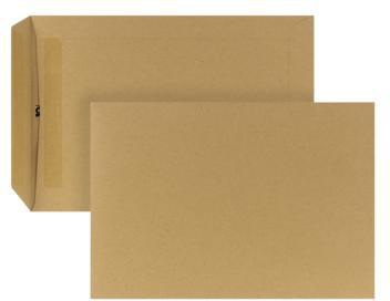POSTHORN Versandtasche DIN C5 162 x 229 mm, 90 g/m², Selbstklebung, braun