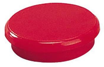 DAHLE Haftmagnet 95524-21413 24mm weiß 10 St./Pack. – Runde Präsentationsmagnete mit Griffrand