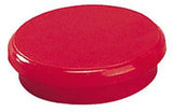 DAHLE Haftmagnet 95524-21413 24mm weiß 10 St./Pack. – Runde Präsentationsmagnete mit Griffrand
