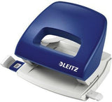 LEITZ Locher NeXXt 5038 – 16 Blatt, 8 cm Lochung, Metall/Kunststoff, rot