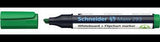 Schneider Boardmarker Maxx 293 – Keilspitze 2-5 mm, schwarz, nachfüllbar, Made in Germany