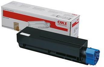 OKI Toner 44574702 Originalzubehör ca. 3.000 Seiten Schwarz für B 411D, B 431D, MB 471, MB 490 Serie