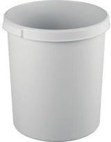 HAN Papierkorb KLASSIK 1834-13 30 Liter Kunststoff schwarz – Ergonomischer Griffrand