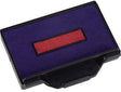 trodat Stempelkissen 6/53/2 – 2er-Pack, blau/rot, ohne Öl, für Professional 5440/5440L