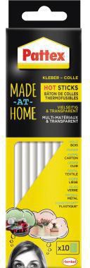 Pattex Heißklebestick PMHHS 20g transparent 10 St./Pack. – Saubere Handhabung, kein Nachtropfen