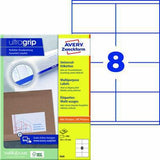 Avery Zweckform Universaletikett 3426 ultragrip 105x70 mm weiß 800 Etiketten