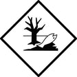 DR-LABEL Hinweisetikett Umweltgefährdend 100x100 mm, 500 Etiketten, Papier weiß