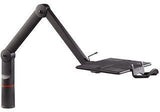 NOVUS Telefonschwenkarm TalkMaster 710+0002+000 – 360° drehbar, 2 kg Tragkraft, lichtgrau