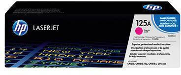 HP Toner CB543A 125A magenta – Original LaserJet Zubehör für brillante Farbdrucke bis 1.400 Seiten