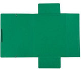 Soennecken Eckspanner 1472 DIN A4 mit 3 Klappen und Gummizug, rot, 250 Blatt