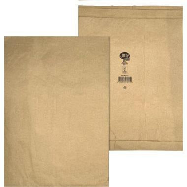 Jiffy Papierpolstertasche Nr. 7 mit Haftklebung, Kraftpapier braun, 50 St./Pack