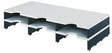 STYRO styrodoc trio Aufbaueinheit – 6 Fächer, grau/schwarz, DIN C4, Polystyrol, 72,3 x 14 x 33,1 cm