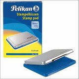 Pelikan Stempelkissen 3 für Gummistempel & Polymerstempel, 70 x 50 mm, schwarz, Metallgehäuse