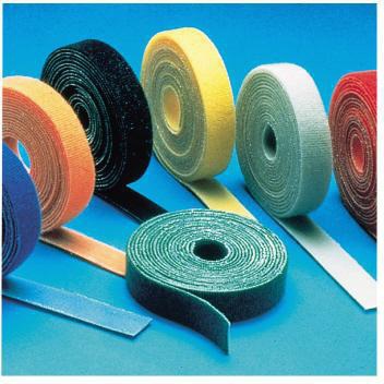 NEUTRALWARE Klettband 20 mm x 5 m nicht selbstklebend schwarz – Kabelbinder mit Klettverschluss