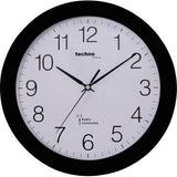 TECHNOLINE Funkwanduhr WT 8000 – 30 cm Analoguhr mit DCF77-Funkuhrwerk, Automatische Zeitumstellung