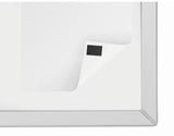 magnetoplan Magnetpads Takkis 15501 – 140 selbstklebende Magnetplättchen 15 x 15 mm, schwarz