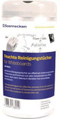 Soennecken Reinigungstuch 4829 für Whiteboards, 100 Stück, nachfüllbar, antistatisch