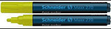 Schneider Lackmarker Maxx 270 – wasserfester Permanentmarker mit 1-3 mm Rundspitze, schwarz