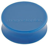 magnetoplan Magnet Ergo Large 1665032 34mm silber 10 St./Pack. – Ferrit-Magnete mit hoher Haftkraft