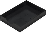 styro Schublade styrodoc 268-405.95 – 23 x 5,3 x 32 cm, schwarz, inkl. 1 Längs-/2 Querstege
