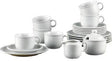 Seltmann Weiden Kaffeeservice Compact Uni 20-teilig weiß – Porzellan Made in Germany