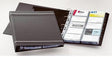 DURABLE Visitenkartenringbuch VISIFIX 400 Karten A-Z anthrazit