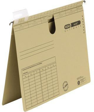 ELBA Hängehefter vertic ULTIMATE DIN A4 kaufmännische Heftung naturbraun 240 g/m²
