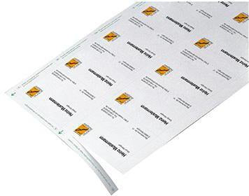 SIGEL Visitenkarten DP839 85x55mm 200g hochweiß 150 Stück FSC zertifiziert