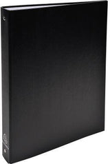 Exacompta Ringbuch 51371E DIN A4 PP 4 Ringe 30 mm schwarz – FSC-zertifiziert, 275 Blatt