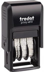 Trodat Datumstempel Printy Dater 4810 70381 – Selbstfärber mit 3,8 mm Schrift