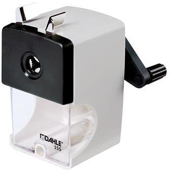 DAHLE Spitzmaschine 155 – 12 mm Stahlfräser, Zwinge, transparenter Spänebehälter
