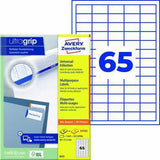 AVERY ZWECKFORM Universaletiketten 6121 ultragrip 38 x 21,2 mm weiß 1.950 Stück