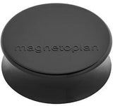 magnetoplan Magnet Ergo Large 1665032 34mm silber 10 St./Pack. – Ferrit-Magnete mit hoher Haftkraft