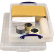 Really Useful Box Aufbewahrungsbox 20C 71x12x44cm 20l transparent – Stapelbar & Witterungsbeständig