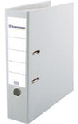 Soennecken Ordner 3333 DIN A4 80mm PP weiß – mit Register-Deckblatt und auswechselbarem Rückenschild