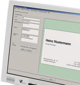 SIGEL Visitenkarten 3C LP796 85x55mm 225g weiß 400 St./Pack. – PC-Visitenkarten zum Selbstdrucken
