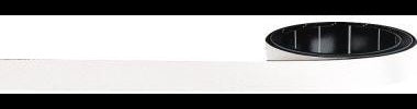 magnetoplan Magnetband magnetoflex 10 mm x 1 m – weiß, beschriftbar & abwischbar
