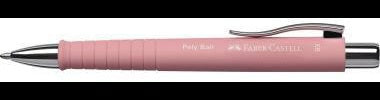 Faber-Castell Kugelschreiber POLY BALL XB 241127 rose – dokumentenecht, ergonomisch, blau